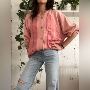 Vintage oversized sweater / cardigan